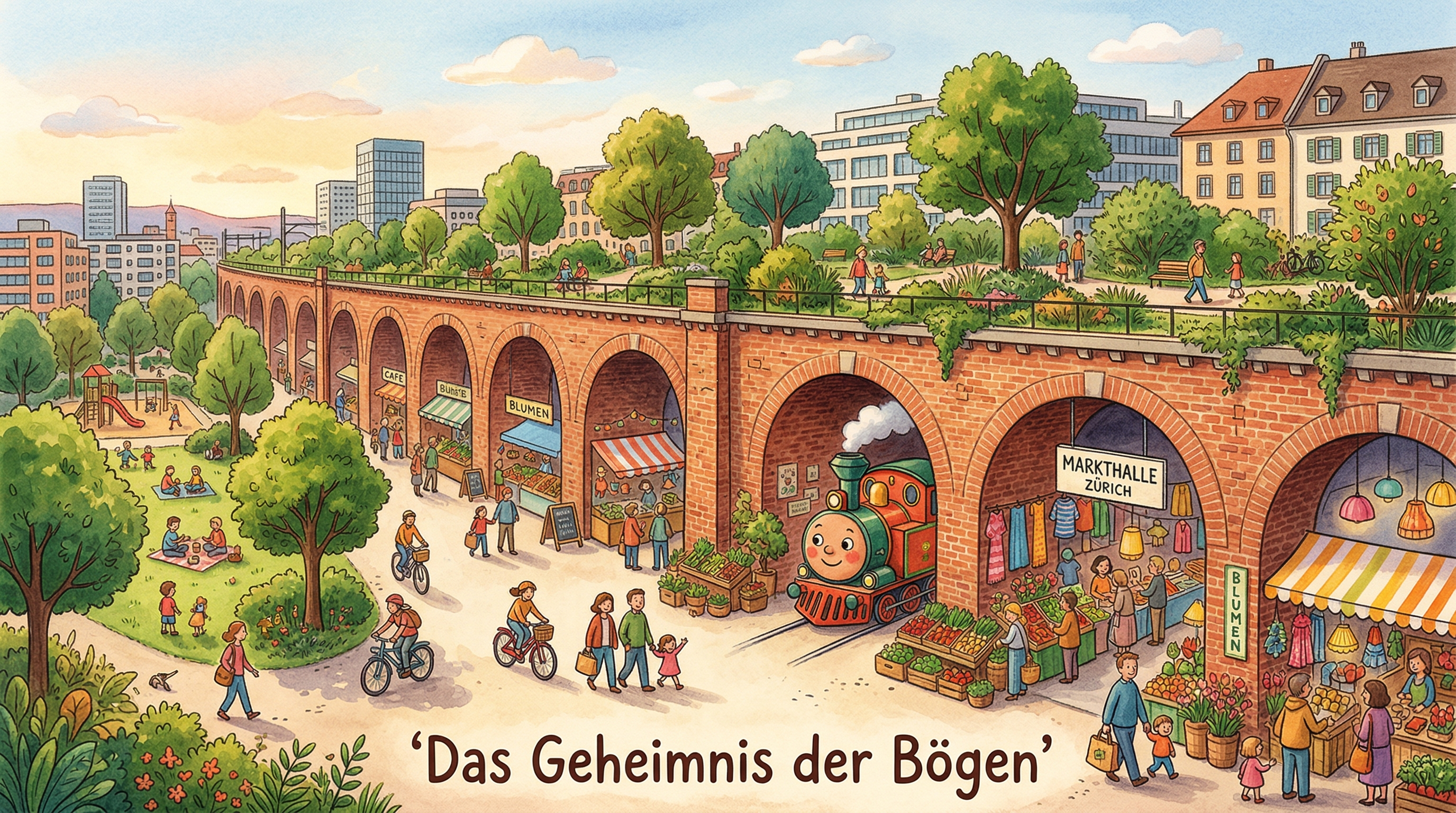 Familienfreundliche Rätseltour als Foxtrail-Alternative in Zürich